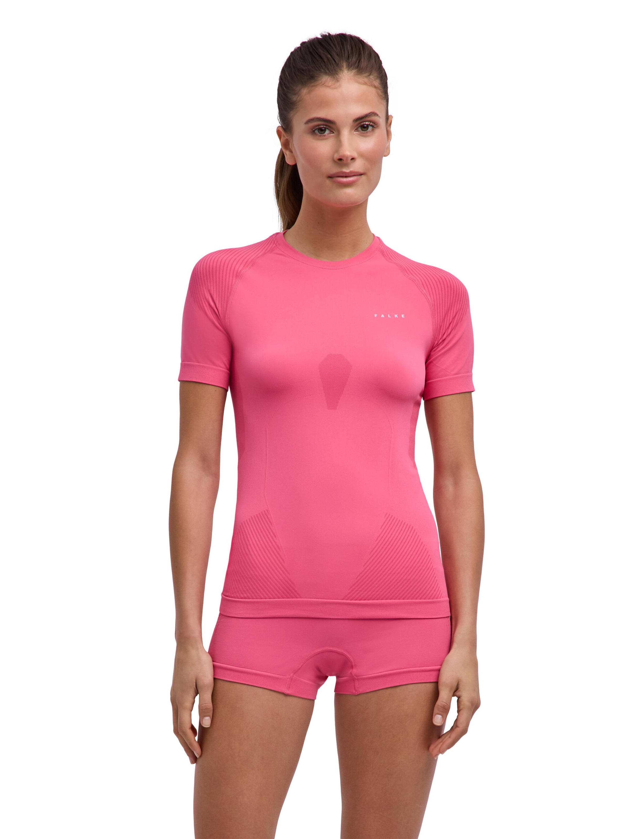 FALKE Base Layer in Pink: front