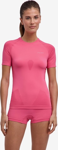 FALKE Base Layer in Pink: front
