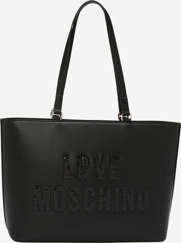 Love Moschino Shopper in Schwarz: predná strana