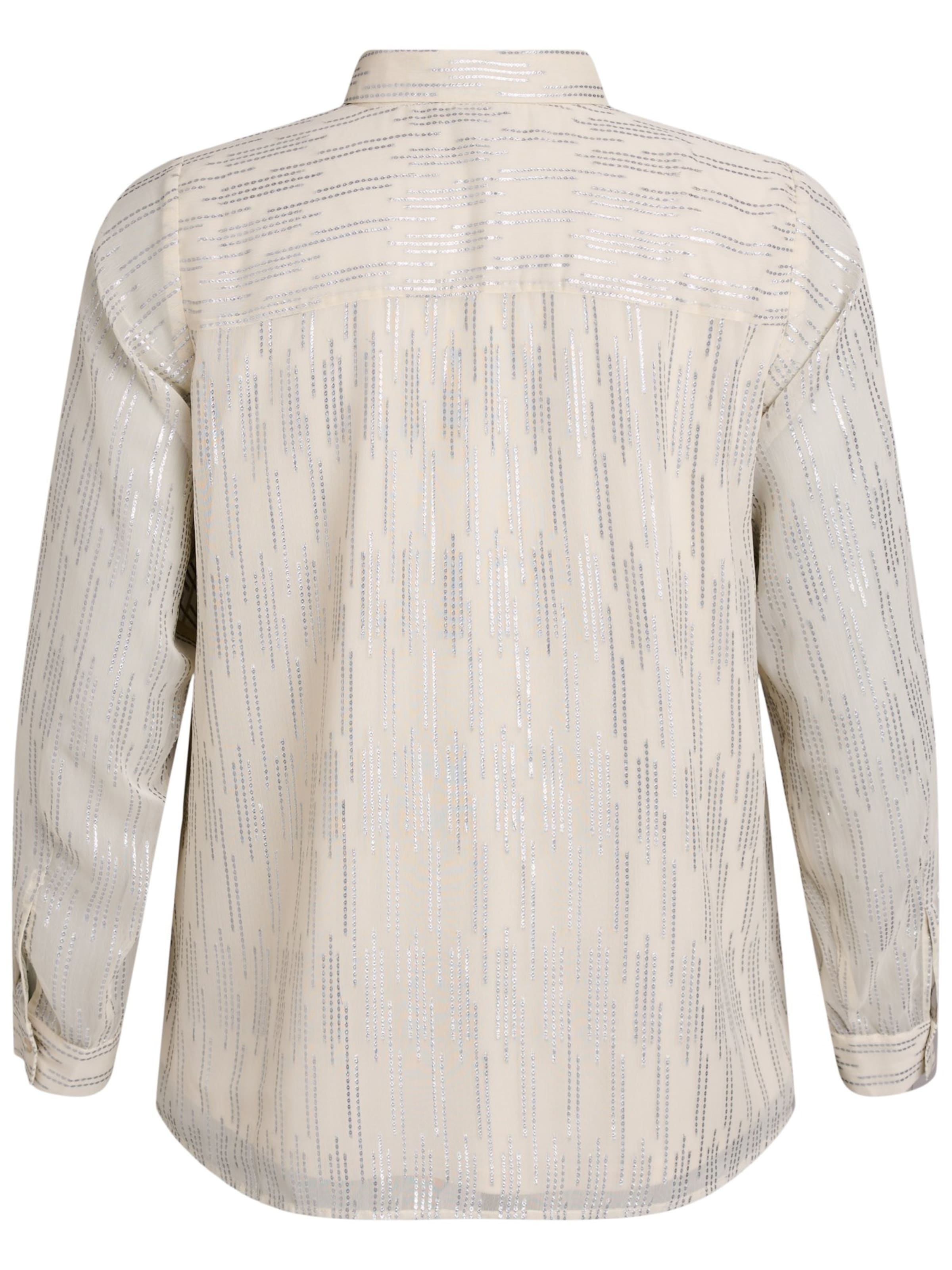 Chemisier 'CAFANIA' Zizzi en beige