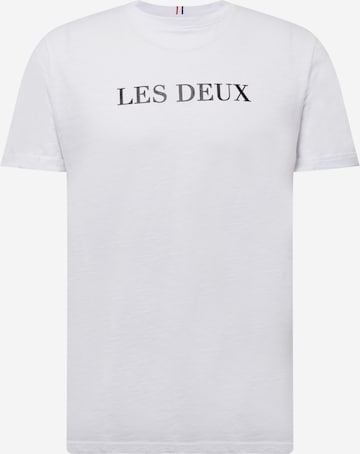 Les Deux - Camiseta en blanco: frente