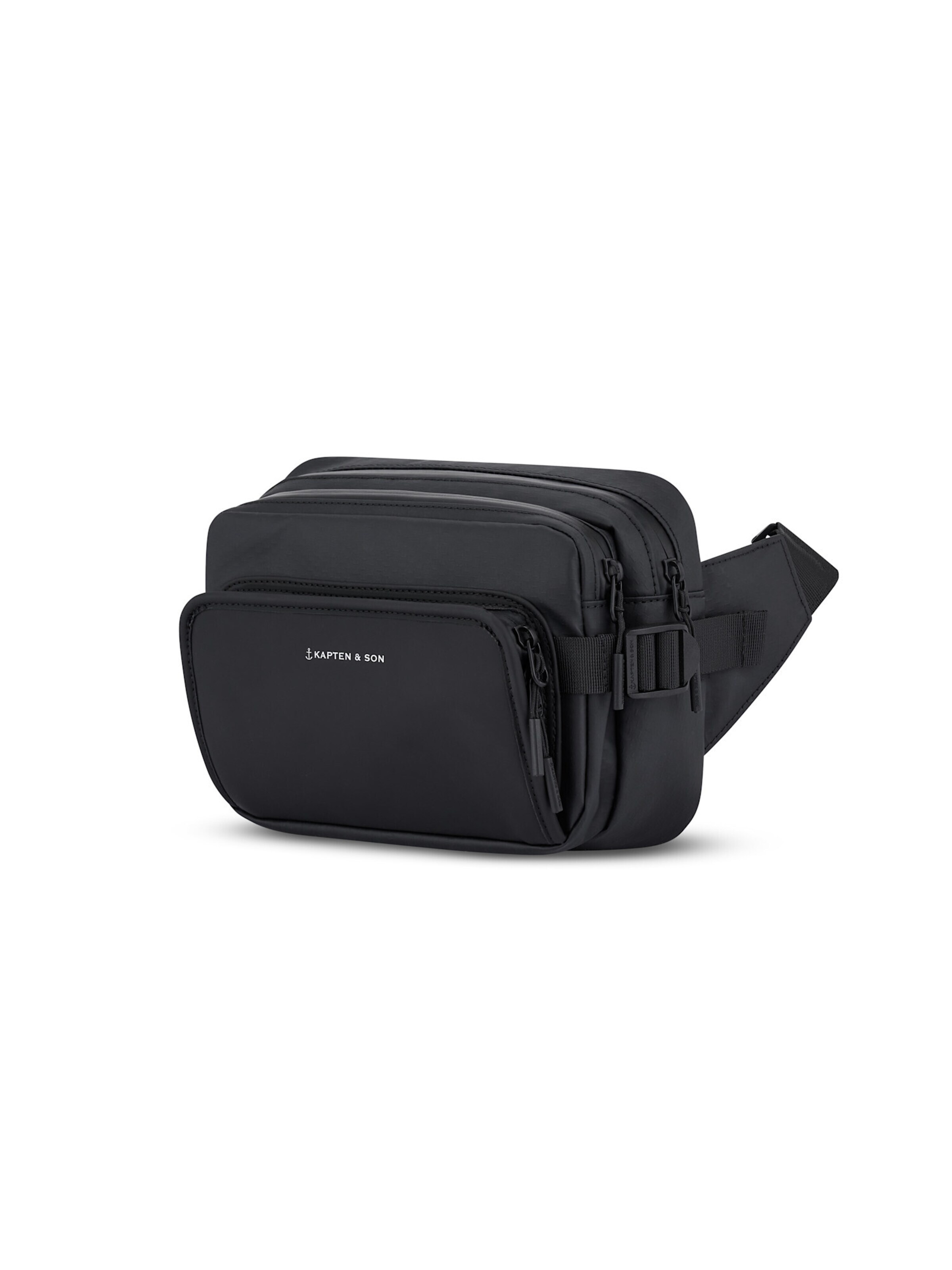 Kapten & Son Umhängetasche 'Lisbon Crossbody' in Schwarz
