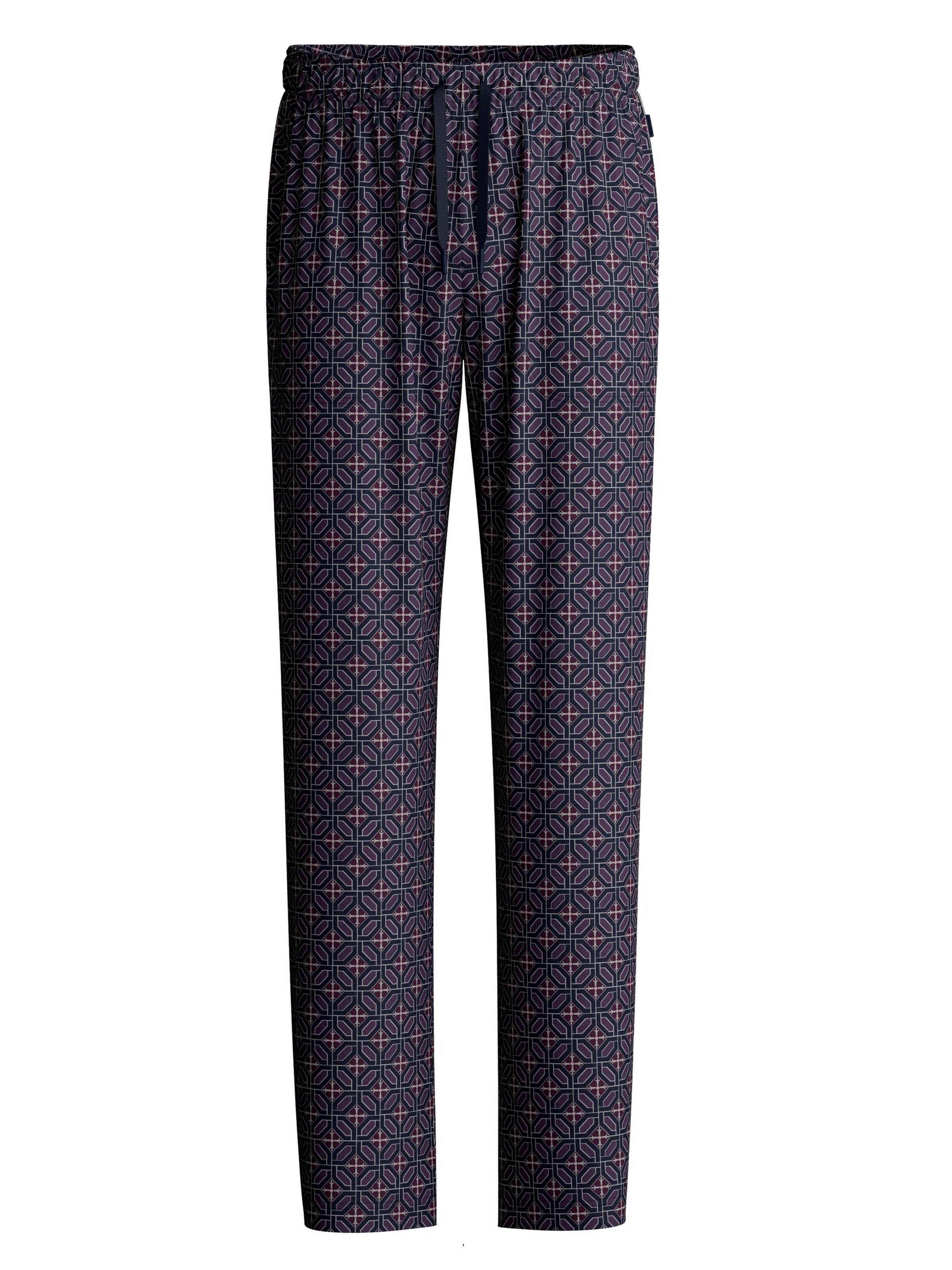 CALIDA Pyjamahose 'RMX Sleep Leisure'‌ in Grau: Vorderseite