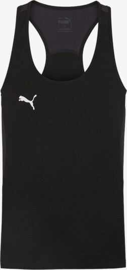 PUMA Sports Top in Black / White, Item view