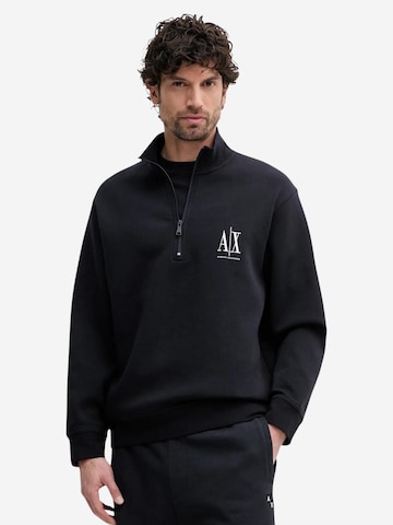 ARMANI EXCHANGE Sweater 'XM000370 AF10818' in Black: front