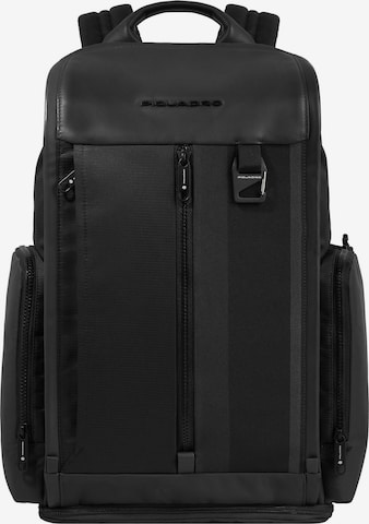 Piquadro Rucksack in Schwarz: predná strana