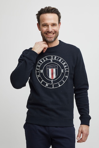 FQ1924 - Sweatshirt em azul: frente