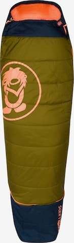TROLLKIDS Sleeping Bag in Green: front