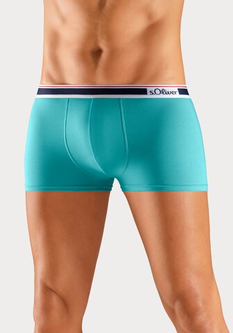 s.Oliver Boxer shorts in Blue: front