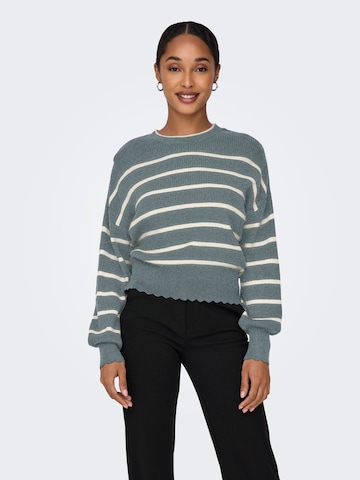 Pull-over 'ONLibi' ONLY en gris : devant