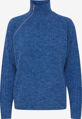 ICHI Sweater 'Novo' in Blue: front