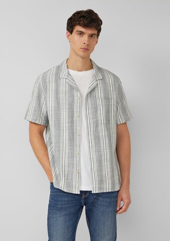 s.Oliver Comfort fit Button Up Shirt in White