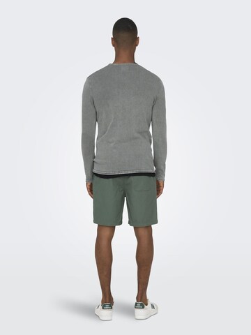 Regular fit Pullover 'Garson' di Only & Sons in grigio