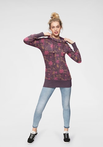 Ragwear Sweatshirt in Purple