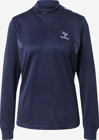 Hummel Sports sweatshirt 'Staltic' in Blue: front