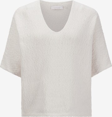 Pull-over Rich & Royal en blanc : devant