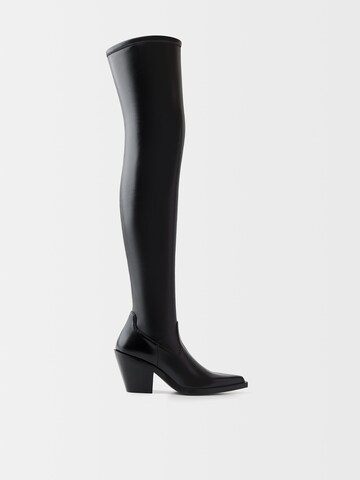 Overknee di Bershka in nero