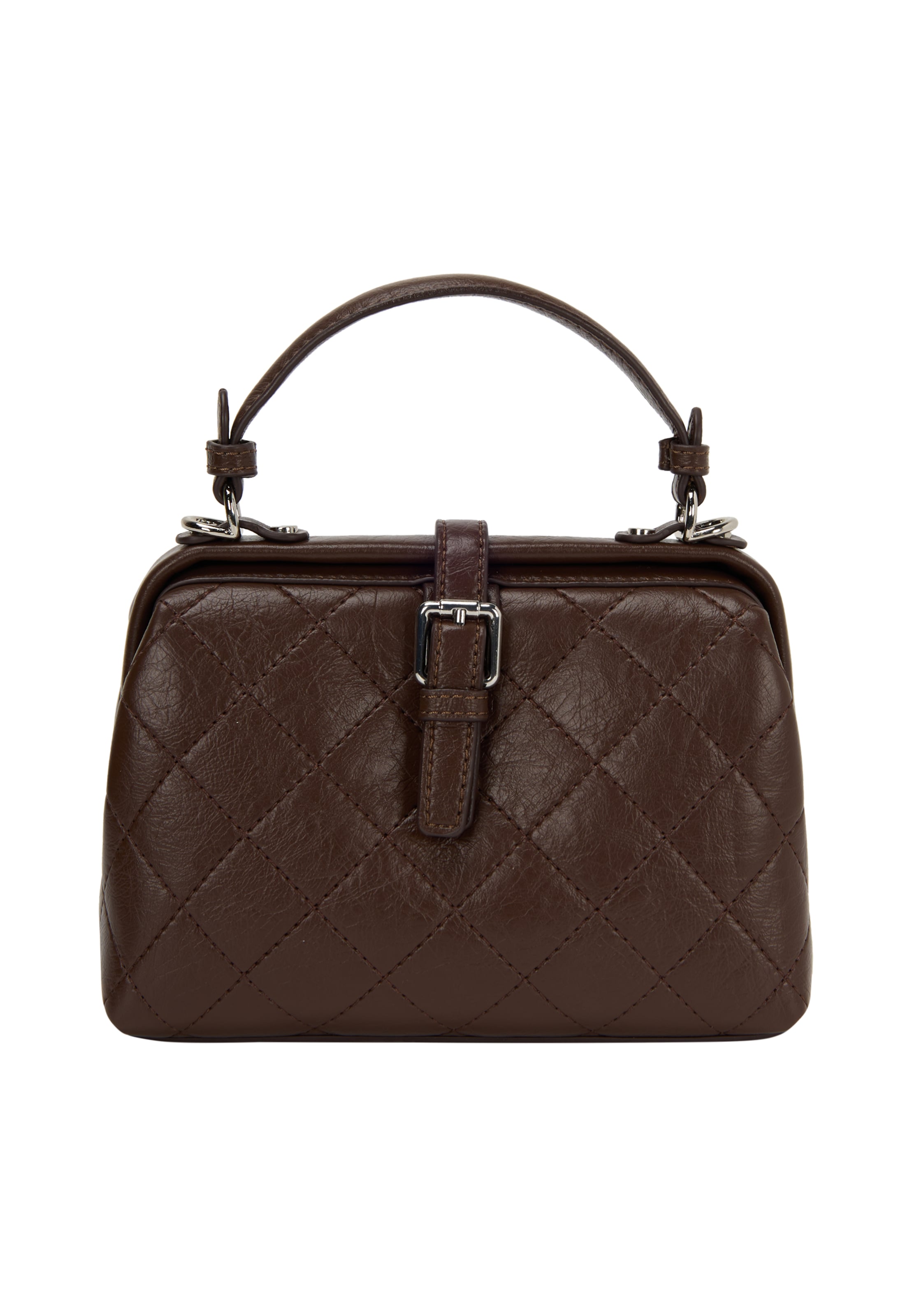 faina Handbag in Brown: front