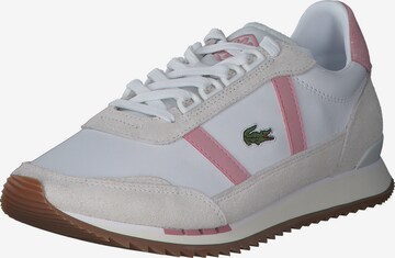 Baskets basses '43SFA0051' LACOSTE en blanc : devant