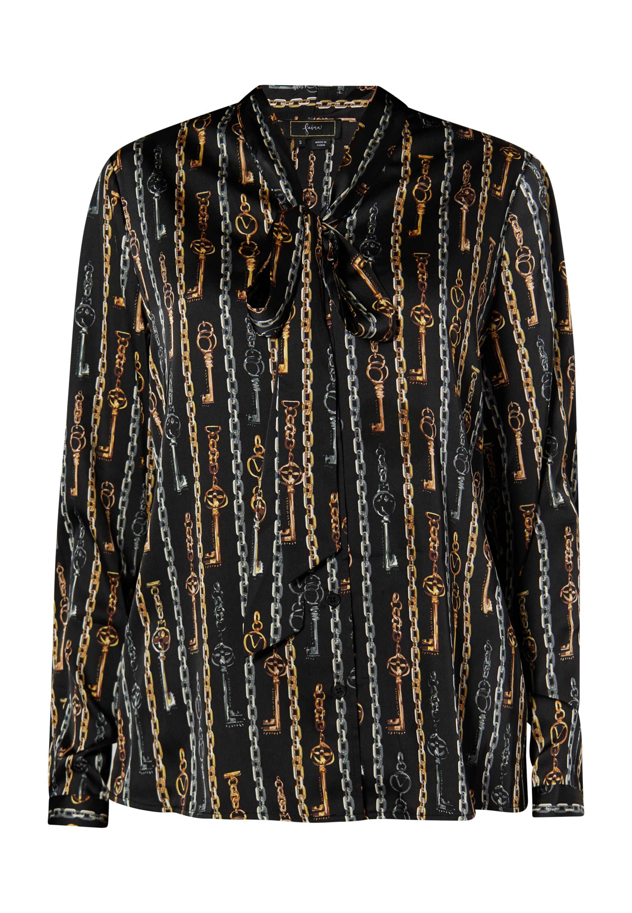 faina Pluus, värv must: eest vaates