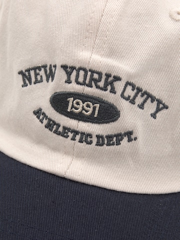 Cappello da baseball di Pull&Bear in blu