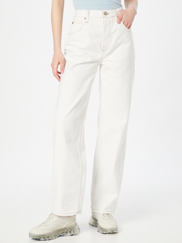 BDG Urban Outfitters Wide Leg Jeans in Weiß: Vorderseite