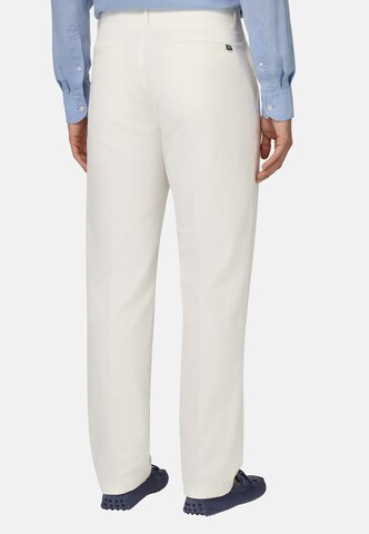 Boggi Milano Slimfit Chinohose in Weiß