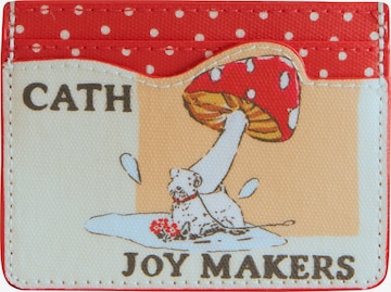 Cath KidstonNovčanik - crvena boja: prednji dio