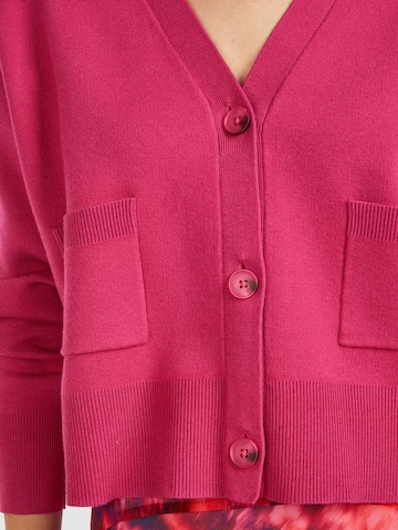 MARC AUREL Knit Cardigan in Pink