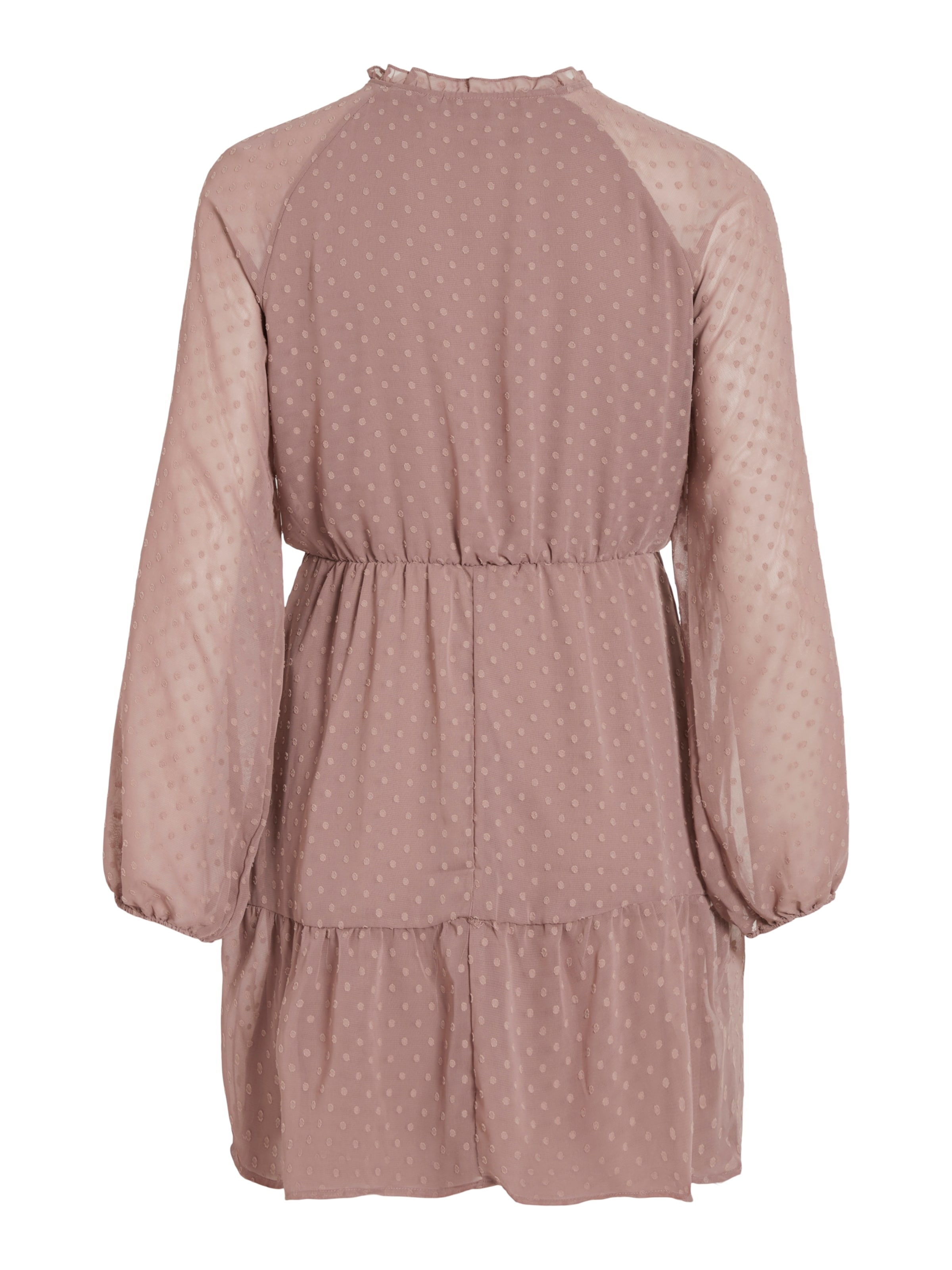 VILA Dress 'DOBBY' in Pink