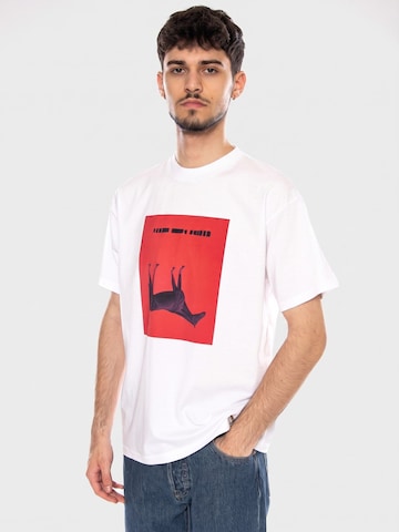 T-Shirt 'S/S SEAN HAMILTON 02 T-SHIRT' Carhartt WIP en blanc : devant