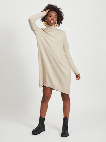 VILA Dress 'Noos' in Beige