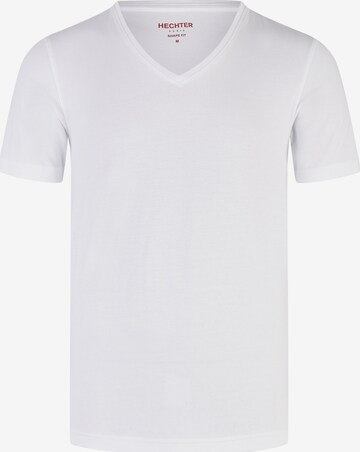 T-Shirt HECHTER PARIS en blanc : devant