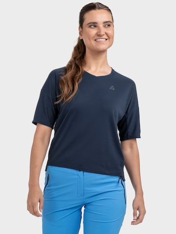 T-shirt fonctionnel 'Enixa' Schöffel en bleu : devant
