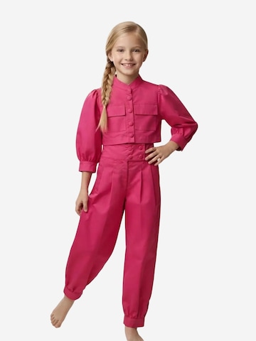 Set di Hilal Akinci Kids in rosa: frontale