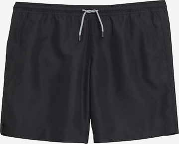 s.Oliver Men Big Sizes Badeshorts in Schwarz: Vorderseite