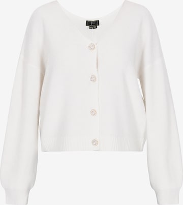 faina - Casaco de malha em branco: frente