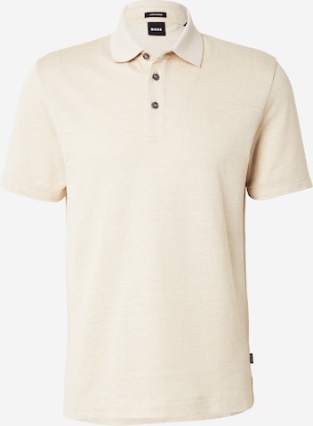 bēšs BOSS Black T-Krekls 'H-Press': no priekšpuses