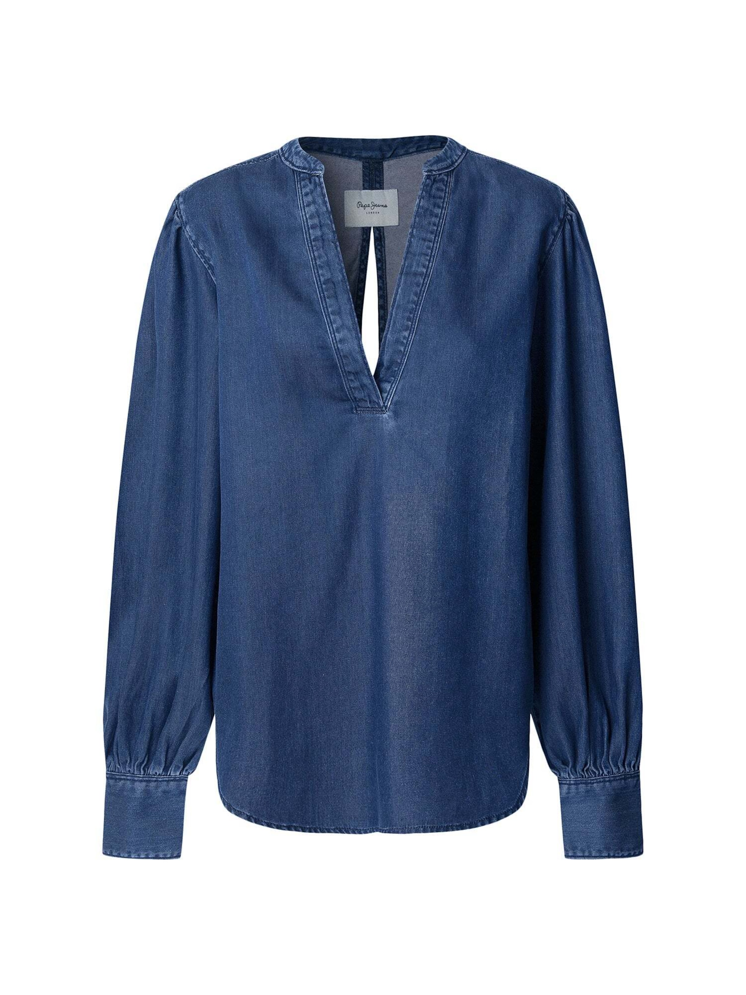 Chemisier 'Candace' Pepe Jeans en bleu : devant