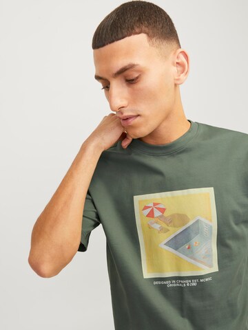 JACK & JONES T-shirt 'Tampa' i grön