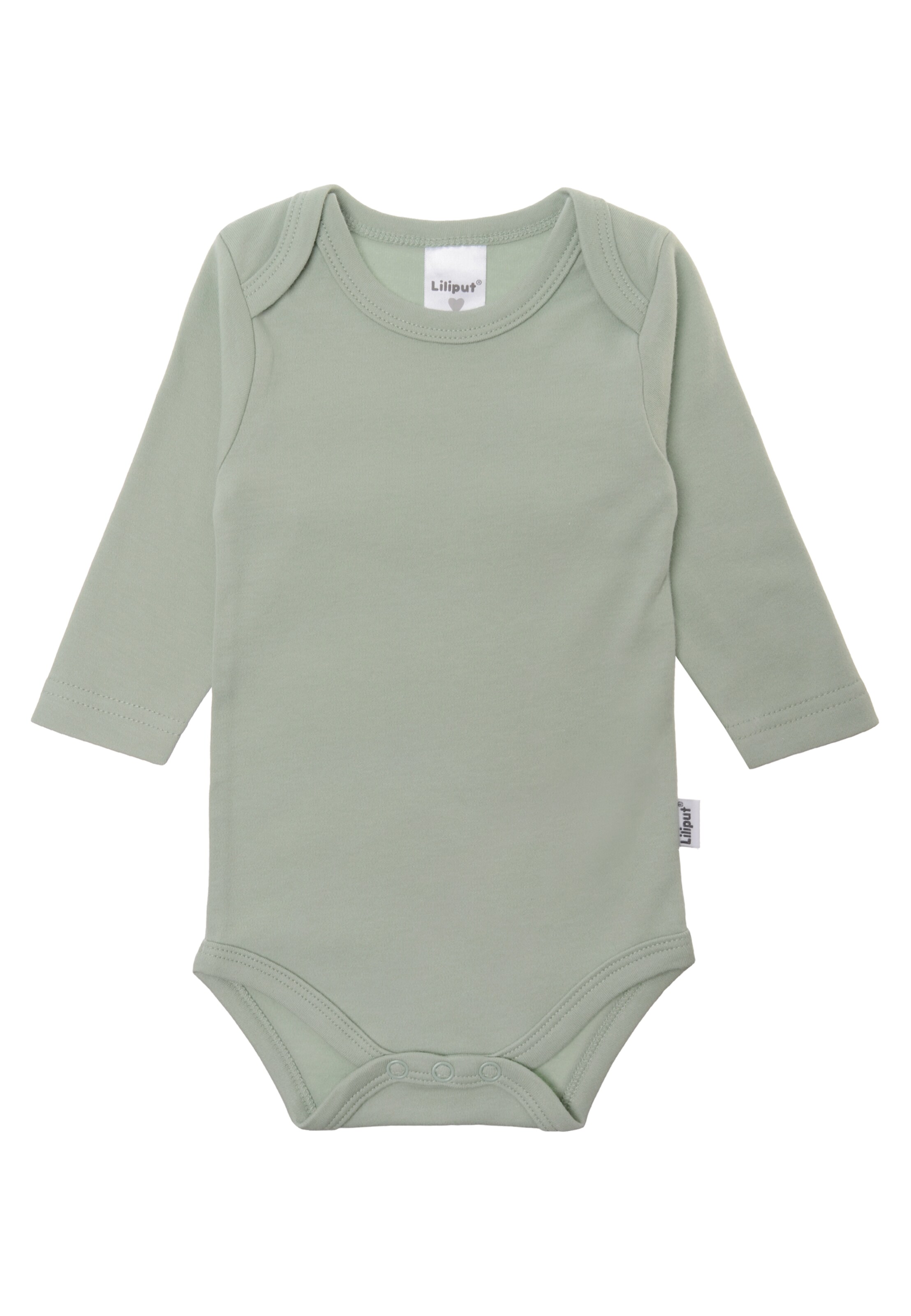 LILIPUT Romper/Bodysuit 'a tiny mitacle is on the way' in Green