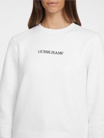 GUESS JEANS - Sudadera en blanco