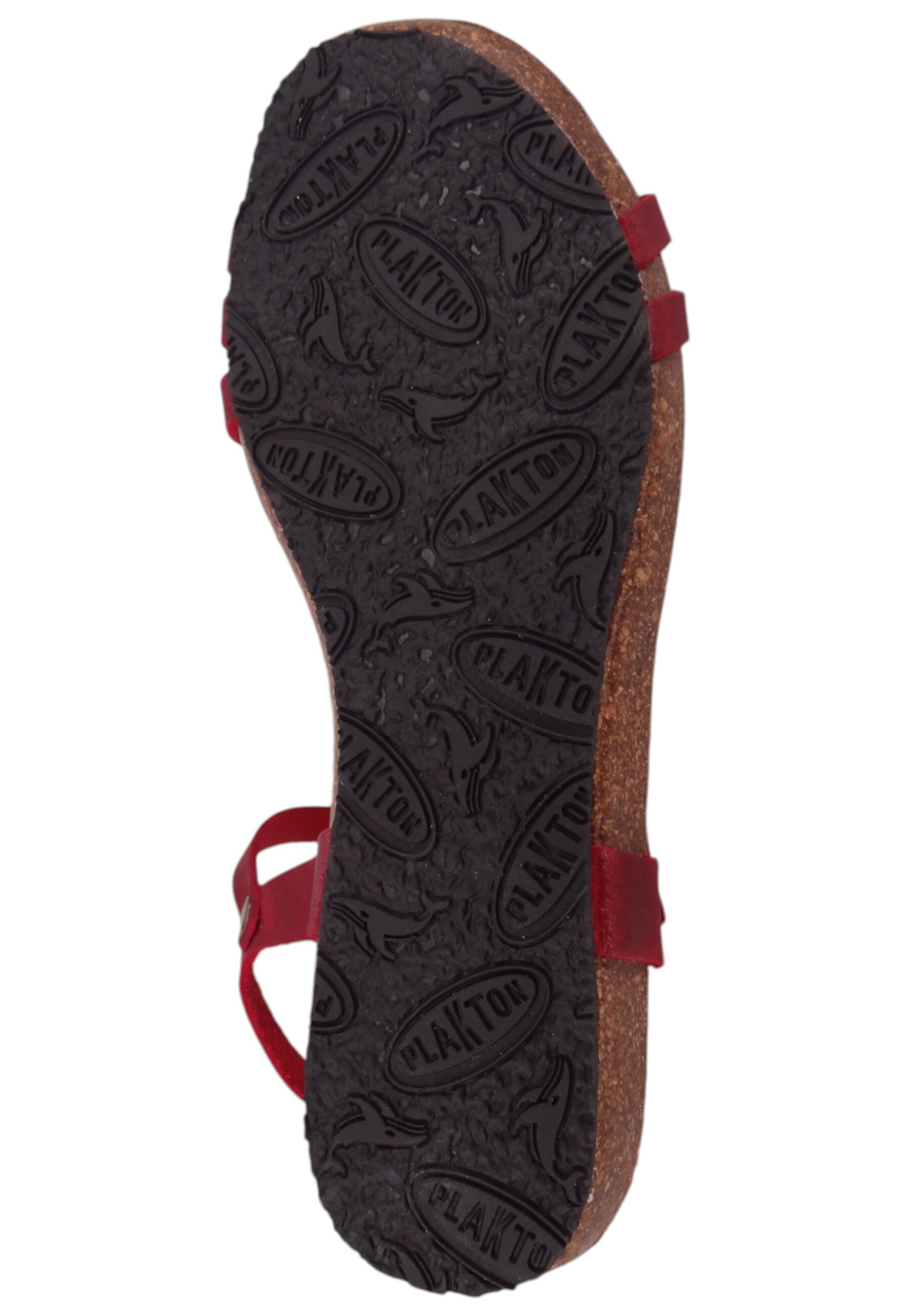 Sandales à lanières Plakton en rouge