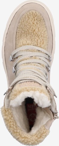 Rieker Schnürstiefel 'Z7430' in Beige