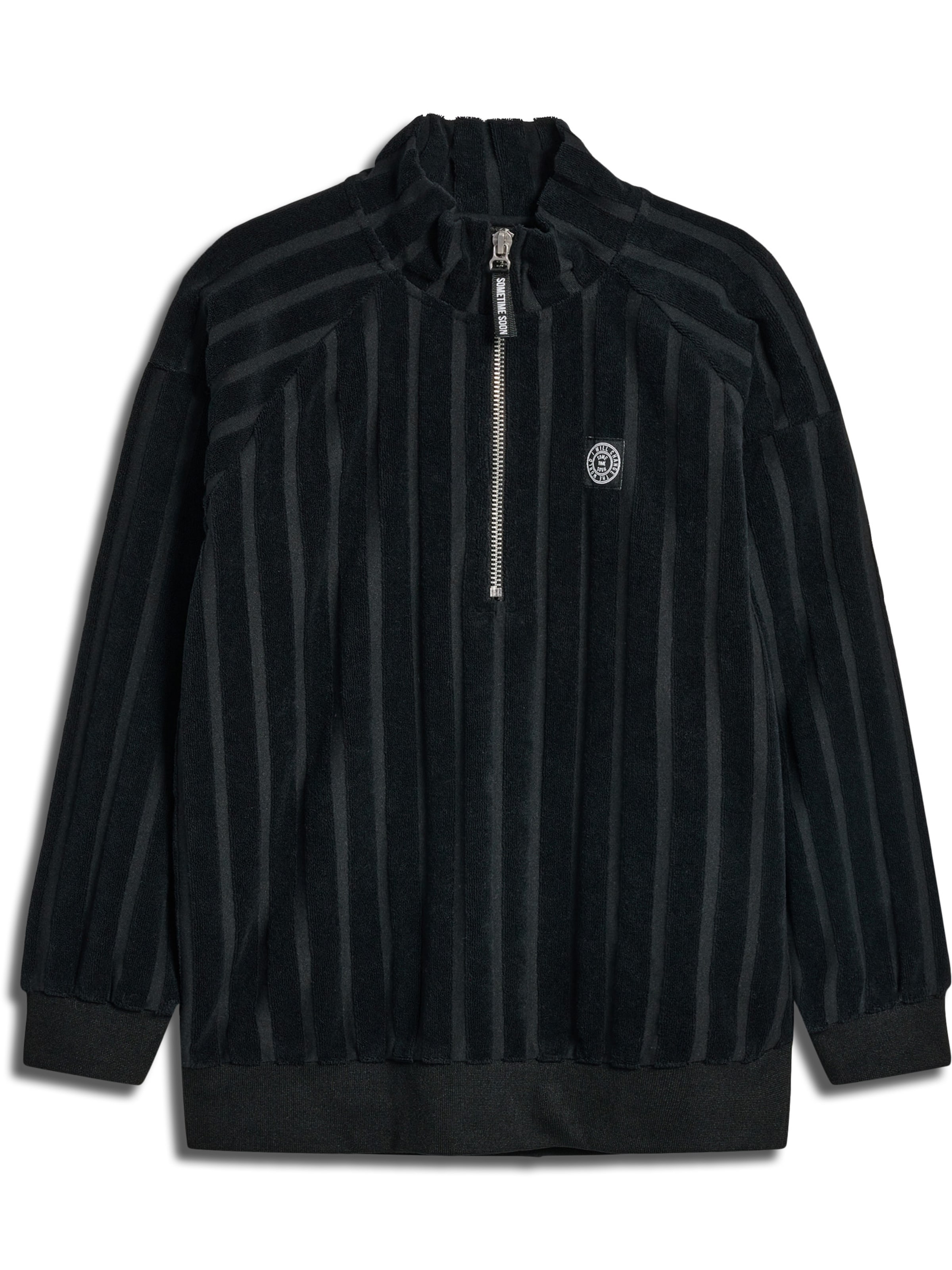 SOMETIME SOON Sweatshirt i sort: forside