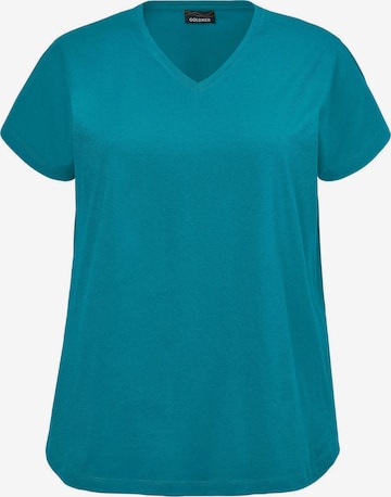 Goldner Shirt in Blau: predná strana