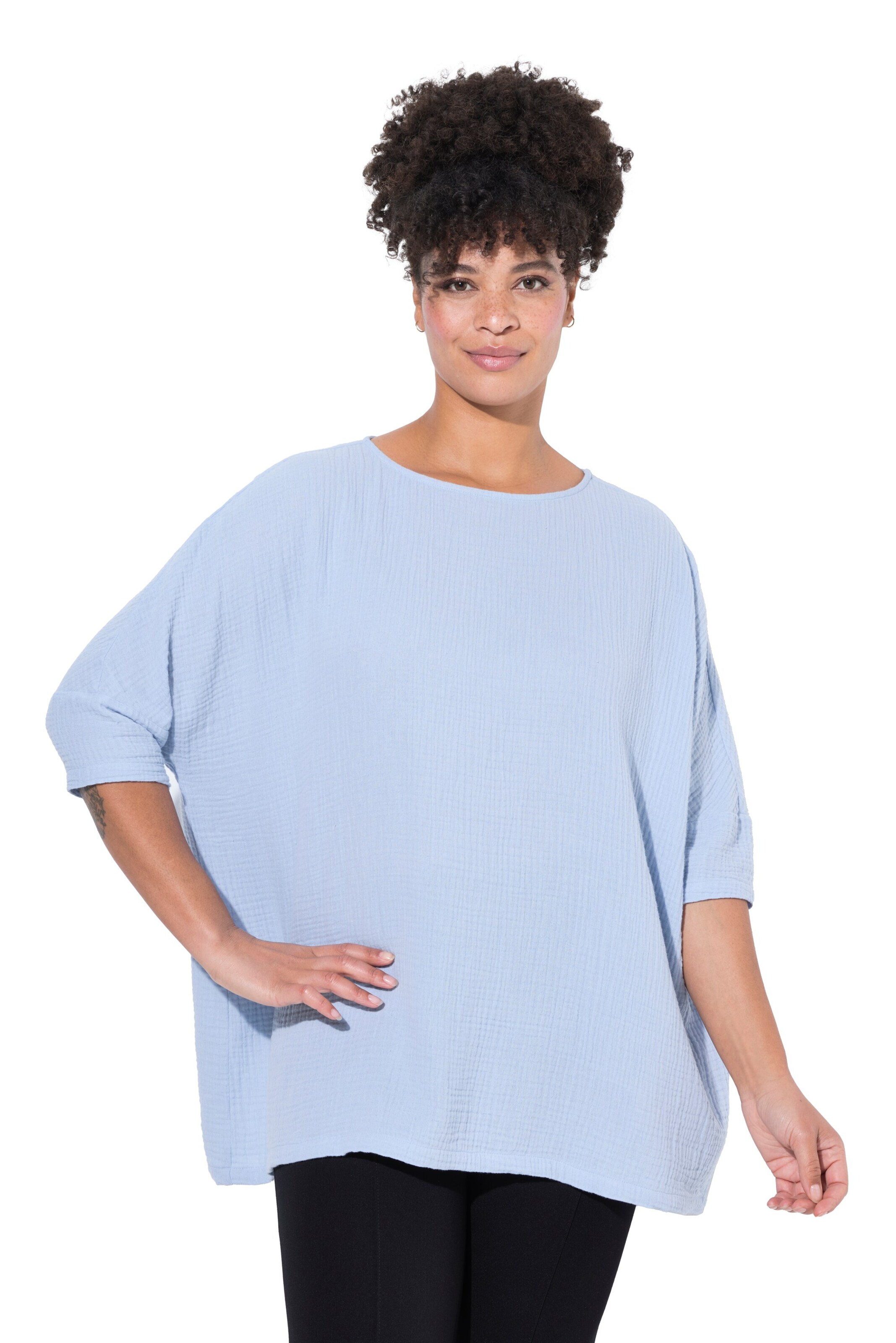 MIAMODA Bluse in Blau: Vorderseite