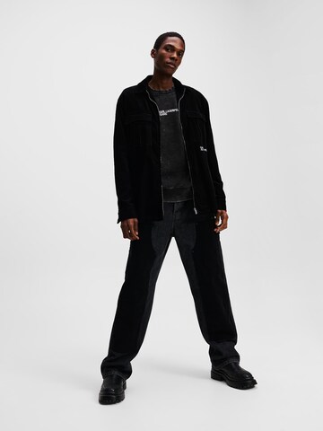 KARL LAGERFELD JEANS Mikina – černá