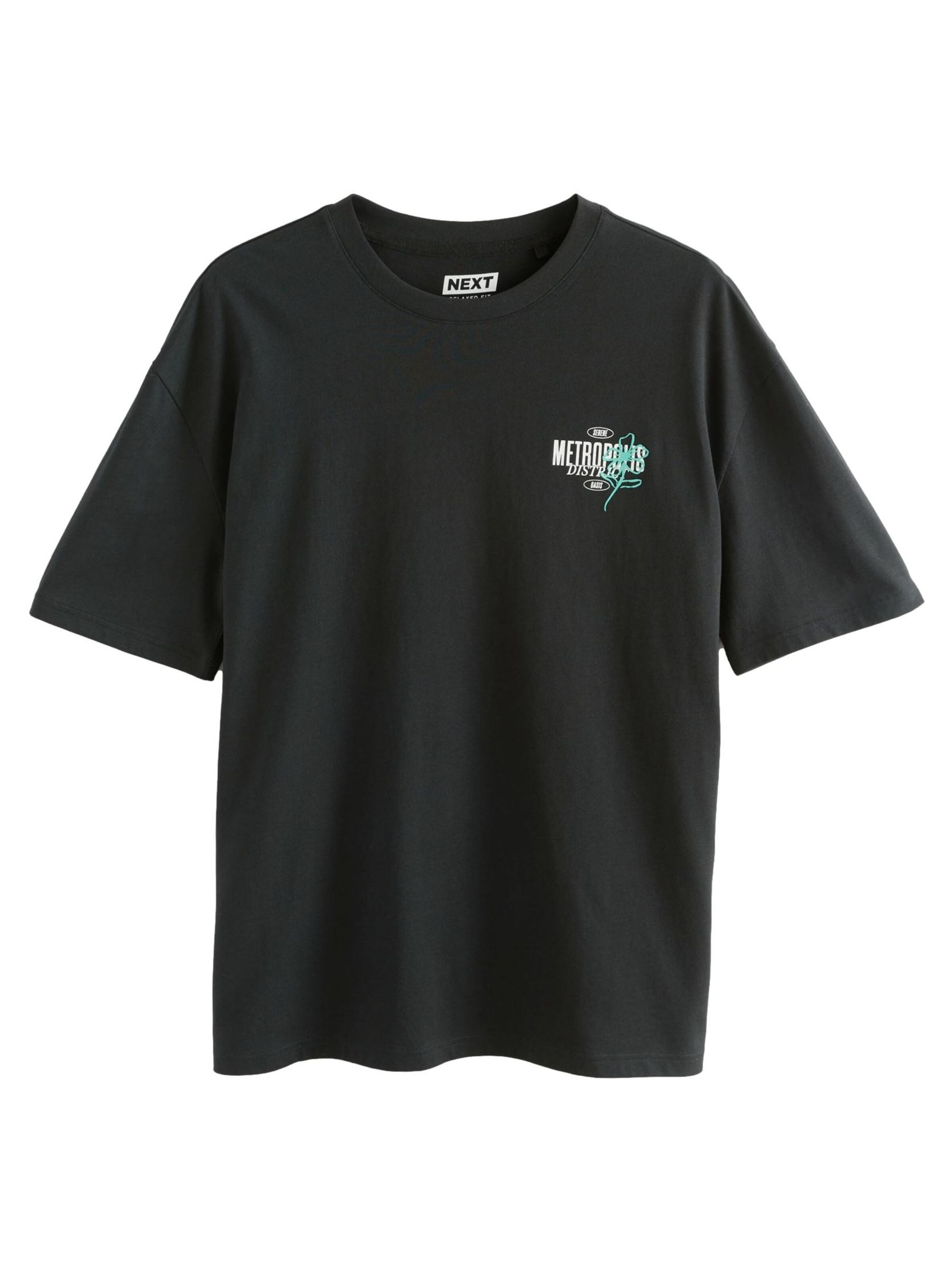 Next Тениска в черно: отпред