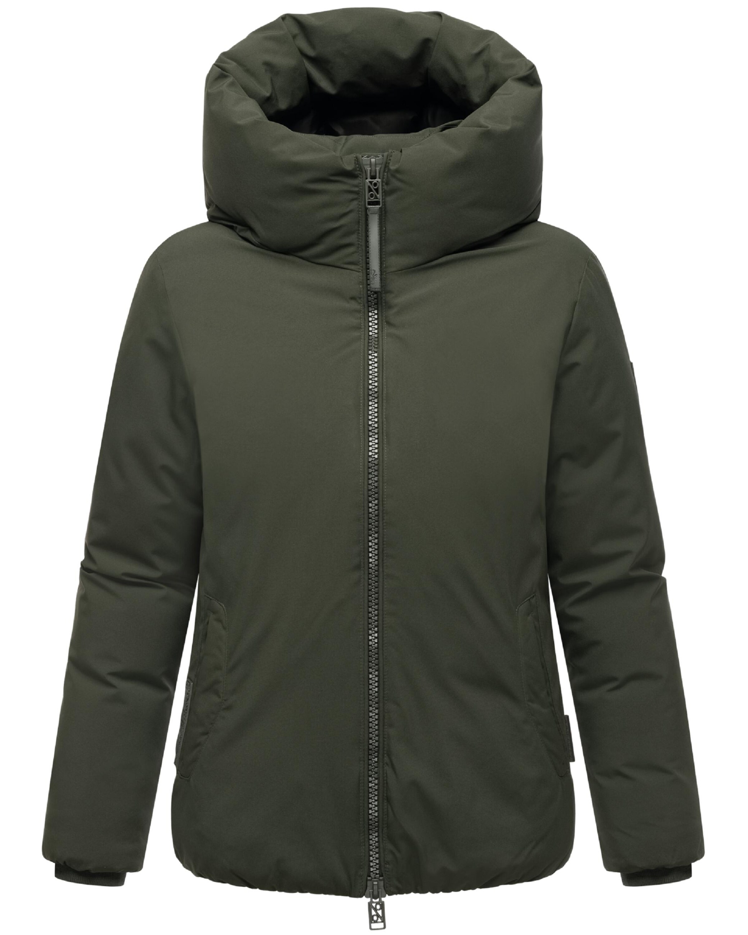 NAVAHOO Vinterjakke 'Blütenlicht 14' i grøn